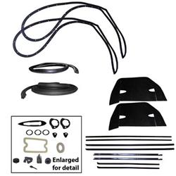 Soffseal Weatherstrip Kits for 1964 CHEVELLE - SS-KIT517
