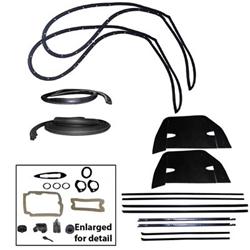 Soffseal Weatherstrip Kits for 1965 CHEVELLE - SS-KIT518