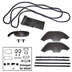 Soffseal Weatherstrip Kits for 1969 EL CAMINO - SS-KIT533
