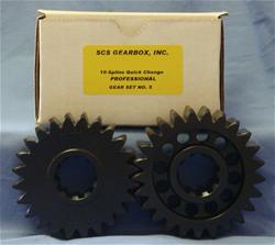 SCS Gearbox 10-Spline Professional Series Quick-Change Gears 5-PRO