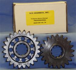 SCS Gearbox 10-Spline Professional Series Quick-Change Gears 7K-PRO