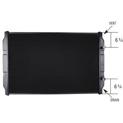 Spectra Premium Heavy-Duty Truck Radiators for 1995 FE, 1996-2001 WG - 2001-4602