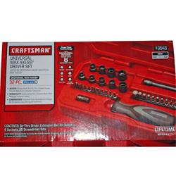 Craftsman Max Axess Universal Socket Sets 009-3543 - Free Shipping on ...