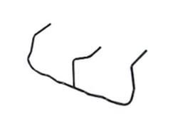 Sherman Parts - Grille Moldings for 1997-2004 DAKOTA, 1998-2003 DURANGO - SHE329-98