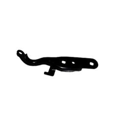 Sherman Hood Hinges for 2010-2017 EQUINOX, TERRAIN - SHE611-42R