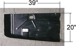 Sherman Floor Pan Sections for 1967-1969 CAMARO, FIREBIRD - SHE695-40ATL