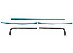 Sherman Rear Window Molding Kits for 1967-1969 CAMARO, FIREBIRD - SHE695-71M
