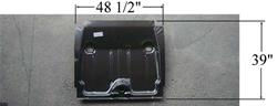 Sherman Trunk Floor Panels for 1967-1968 CAMARO, FIREBIRD - SHE695-76B
