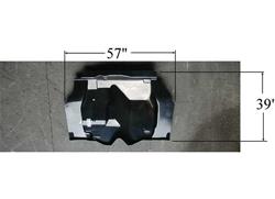 Sherman Trunk Floor Panels for 1974-1981 CAMARO, FIREBIRD - SHE698-76