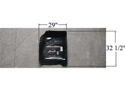 Sherman Floor Pan Sections SHE705-46TL