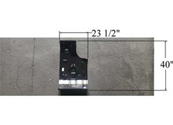 Sherman Trunk Floor Panels for 1964-1967 CHEVELLE, EL CAMINO, MALIBU - SHE705-76TL