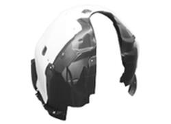 Sherman Fender Splash Shields for 2017-2020 FUSION, 2019-2020 POLICE RESPONDER HYBRID - SHEFOFUSI17-24R