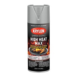 Krylon High-Heat Paint 12 Oz. Semi-gloss Gray/Silver 16080