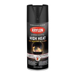 Dupli-Color Engine Enamel with Ceramic Resin 12 Oz. Satin Black 1618