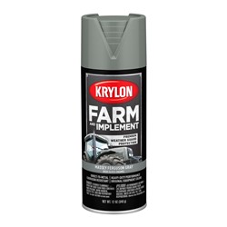 Krylon Farm & Implement Paint 12 Oz. Gloss Gray/Silver 1938