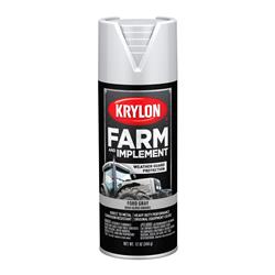 Krylon Farm & Implement Paint 12 Oz. Gloss Gray/Silver 1942