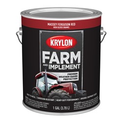 Krylon Farm & Implement Paint 1 Gallon Gloss Red 1968