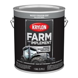 Krylon Farm & Implement Paint 1 Gallon Gloss Gray/Silver 1969
