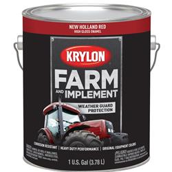 Krylon Farm & Implement Paint 1 Gallon Gloss Red 1977
