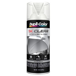 Dupli-Color Clear Coat Paint 12 Oz. Matte Clear 1KCM