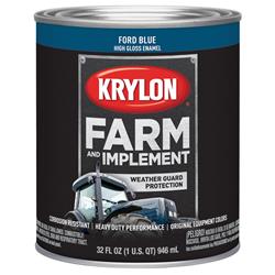 Krylon Farm & Implement Paint 1 Quart Gloss Blue 2027