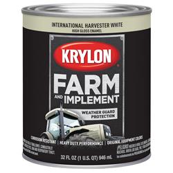 Krylon Farm & Implement Paint 1 Quart Gloss White 2034