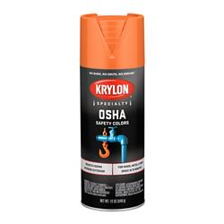 Krylon OSHA Color Paint 12 Oz. Gloss Orange 2410