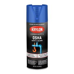 Krylon OSHA Color Paint 12 Oz. Gloss Blue 2416