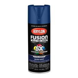 Krylon Fusion All-In-One Spray Paint 12 Oz. Gloss Blue 2714