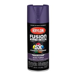 Krylon Fusion All-In-One Spray Paint 12 Oz. Gloss Purple 2719