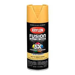 Krylon Fusion All-In-One Spray Paint 12 Oz. Matte Gold 2765