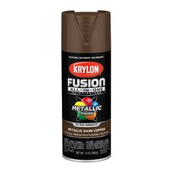 Krylon Fusion All-In-One Spray Paint 12 Oz. Metallic Copper 2767