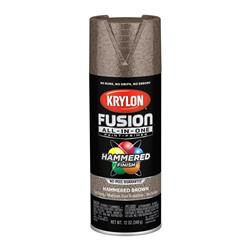 Krylon Fusion All-In-One Spray Paint 12 Oz. Hammered Brown 2783