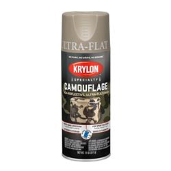 Krylon Fusion Spray Paint for Plastic 12 Oz. Flat Beige/Tan 4291