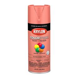 Krylon COLORmaxx Paint 12 Oz. Gloss Orange 5514