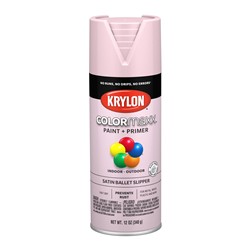 Krylon COLORmaxx Paint 12 Oz. Satin Pink 5556