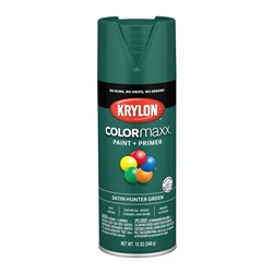 Krylon COLORmaxx Paint 12 Oz. Satin Green 5563