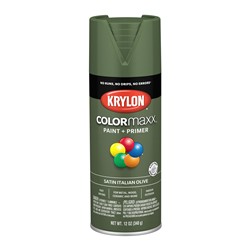 Krylon COLORmaxx Paint 12 Oz. Satin Green 5566