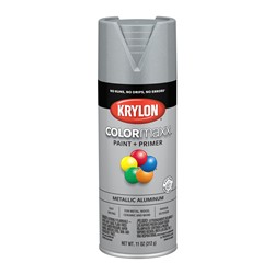 Krylon COLORmaxx Paint 12 Oz. Metallic Gray/Silver 5587