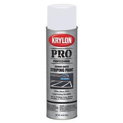 Krylon Professional Striping Paint 18 Oz. Low-gloss White 5910