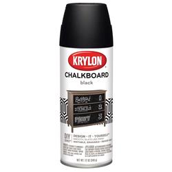 Krylon Chalkboard Paint 12 Oz. Flat Black 807