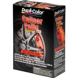 Dupli-Color High Performance Brake Caliper Paint Kit 11 Oz. Gloss Red BCP400