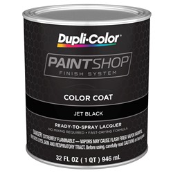 Dupli-Color Paint Shop Finish Systems 1 Quart Gloss Black BSP200