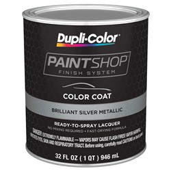 Dupli-Color Paint Shop Finish Systems 1 Quart Semi-gloss Gray/Silver BSP202