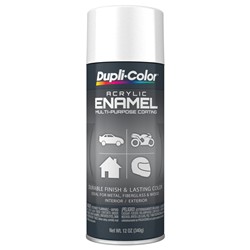 Dupli-Color Acrylic Enamel Paint 12 Oz. Gloss White DA1670