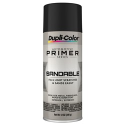 Dupli-Color Filler Primer 12 Oz. Flat Black DAP1698