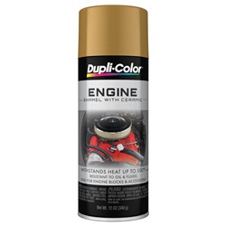 Dupli-Color Engine Enamel with Ceramic Resin 12 Oz. Gloss Gold DE1604