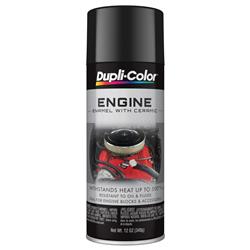 Dupli-Color Engine Enamel with Ceramic Resin 12 oz. Gloss Black DE1613