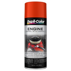 Dupli-Color Engine Enamel with Ceramic Resin 12 Oz. Gloss Orange DE1620