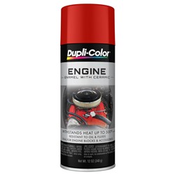 Dupli-Color Engine Enamel with Ceramic Resin 12 Oz. Gloss Red DE1632